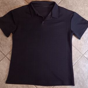 Men's Black Polo Shirt